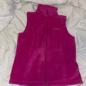 Columbia pink vest